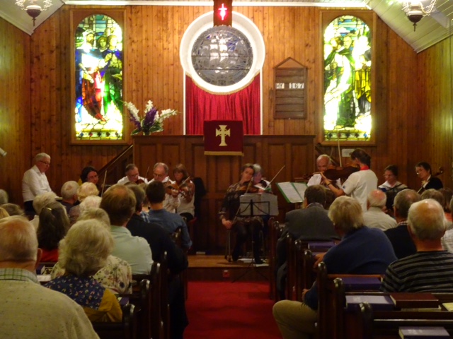 the Concert held on 8th August to raise funds for the church